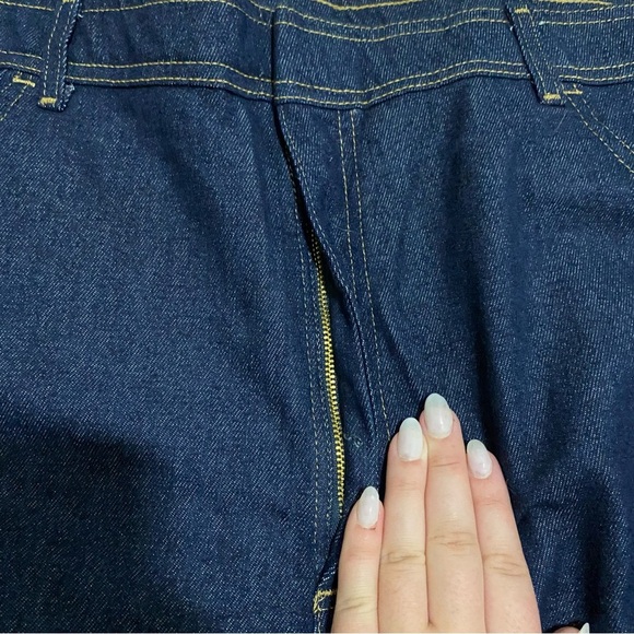 Wrangler Men's Deep Indigo Straight Jeans - Picture 9 of 9